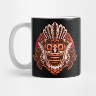 orange Barong balinese go to japan Mug